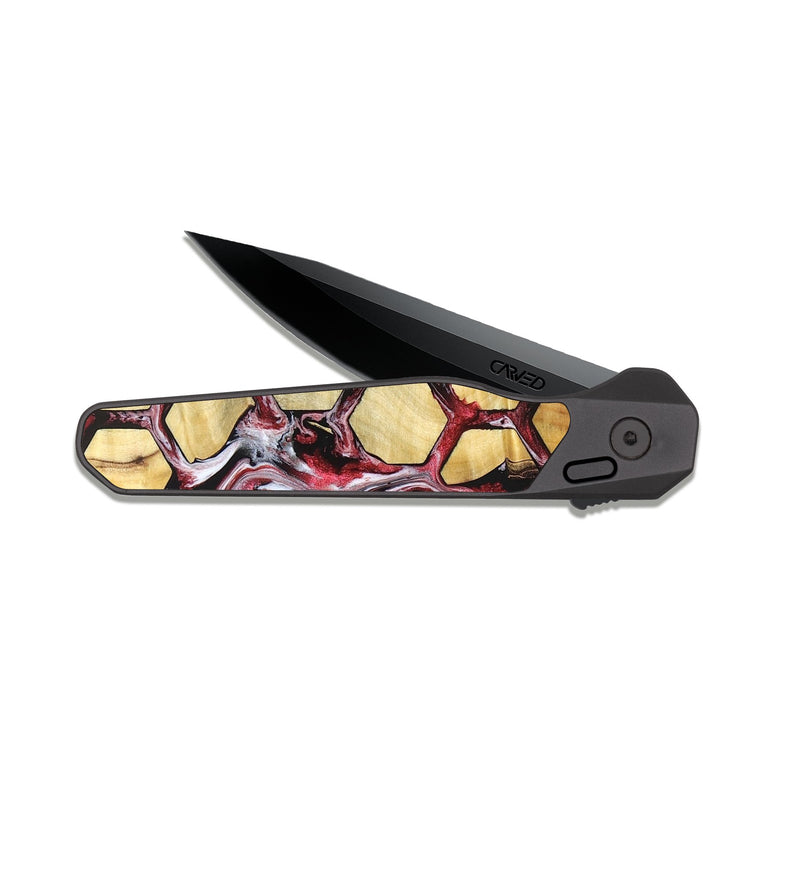 EDC Dark Slate Wood Pocket Knife - Juniper (Merica, 828939)