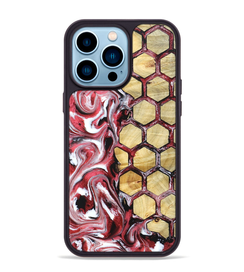 iPhone 14 Pro Max Wood Phone Case - Juniper (Merica, 828939)
