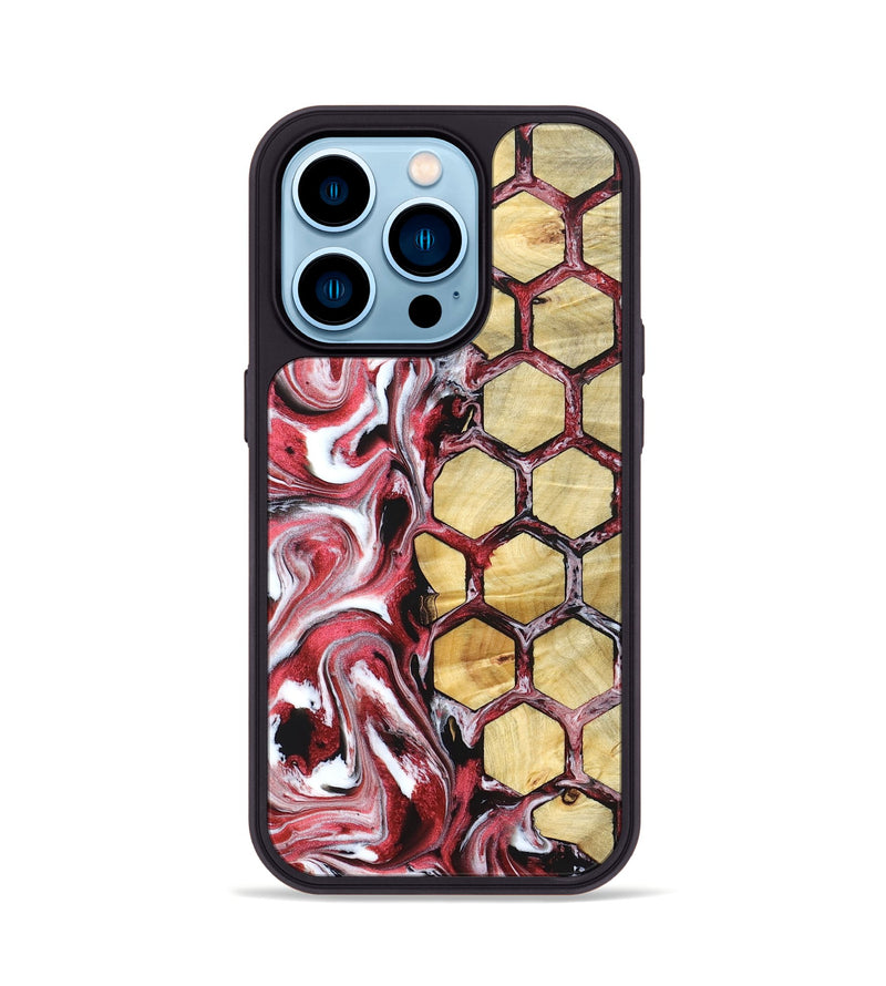 iPhone 14 Pro Wood Phone Case - Juniper (Merica, 828939)