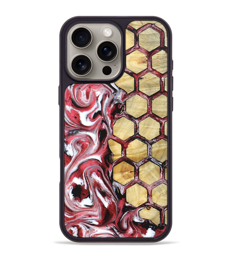 iPhone 16 Pro Max Wood Phone Case - Juniper (Merica, 828939)