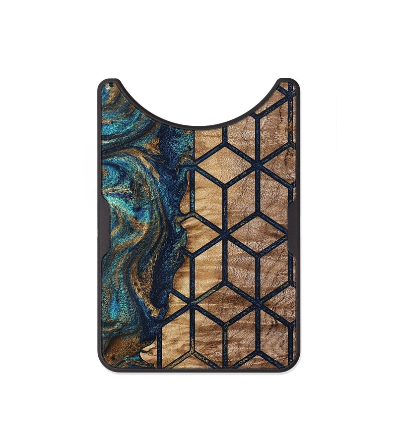 Alloy Wood Wallet - Marquez (Pattern, 828945)