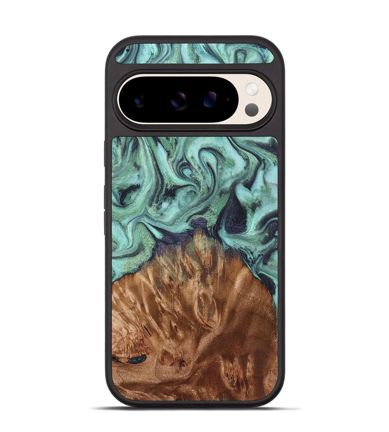 Pixel 10 Wood Phone Case - Luka (Green, 828995)