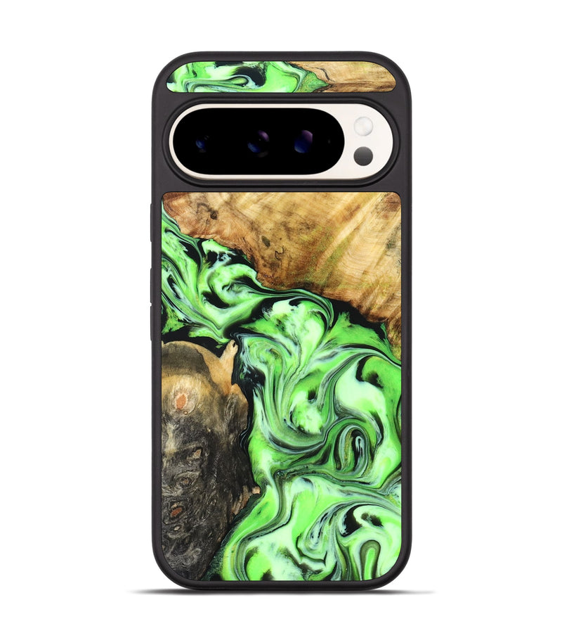 Pixel 9 Pro Wood Phone Case - Syreeta (Neon, 829002)