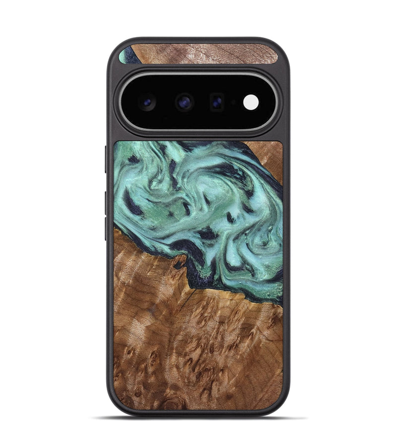 Pixel 11 Wood Phone Case - Julie (Green, 829003)