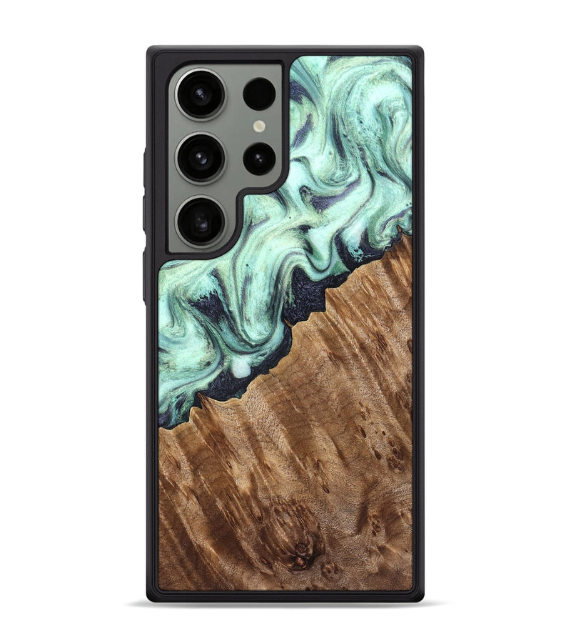Galaxy S24 Ultra Wood Phone Case - Marin (Green, 829005)
