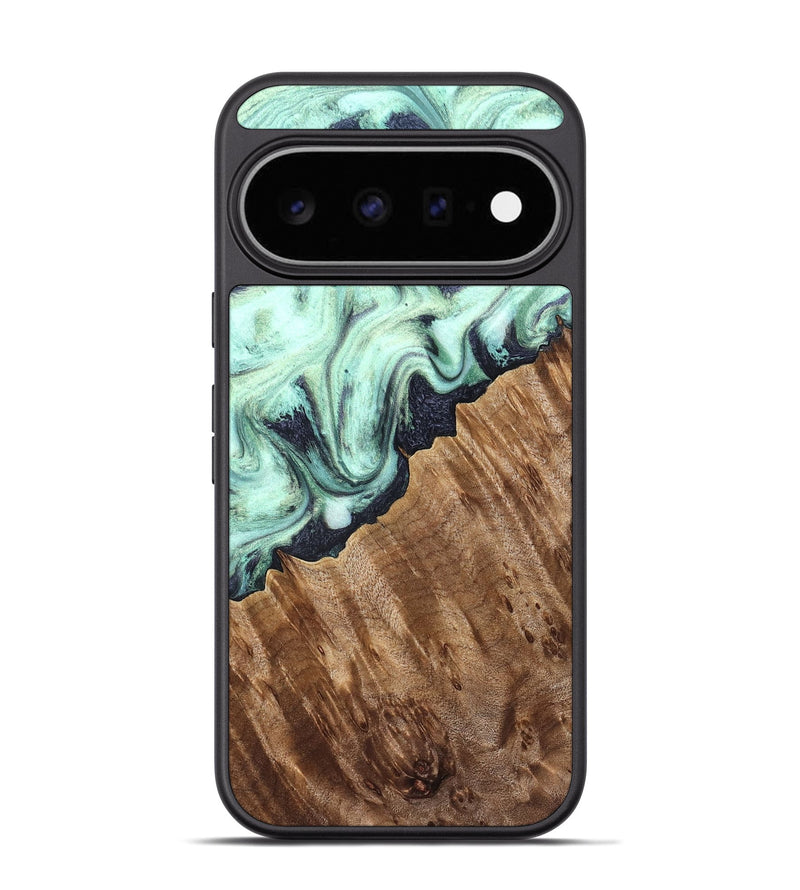 Pixel 11 Pro Wood Phone Case - Marin (Green, 829005)