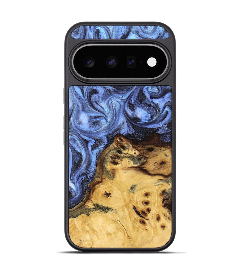 Pixel 11 Pro Wood Phone Case - Unique (Blue, 829018)