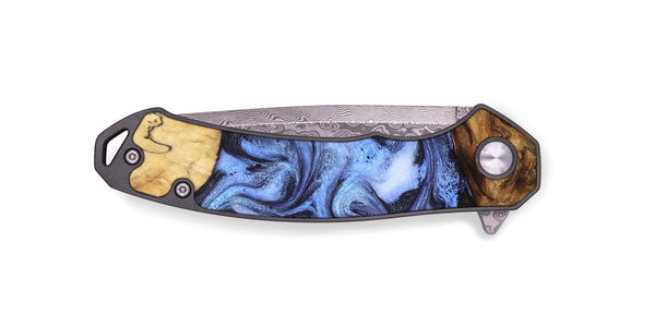 EDC Wood Pocket Knife - Semaj (Blue, 829021)