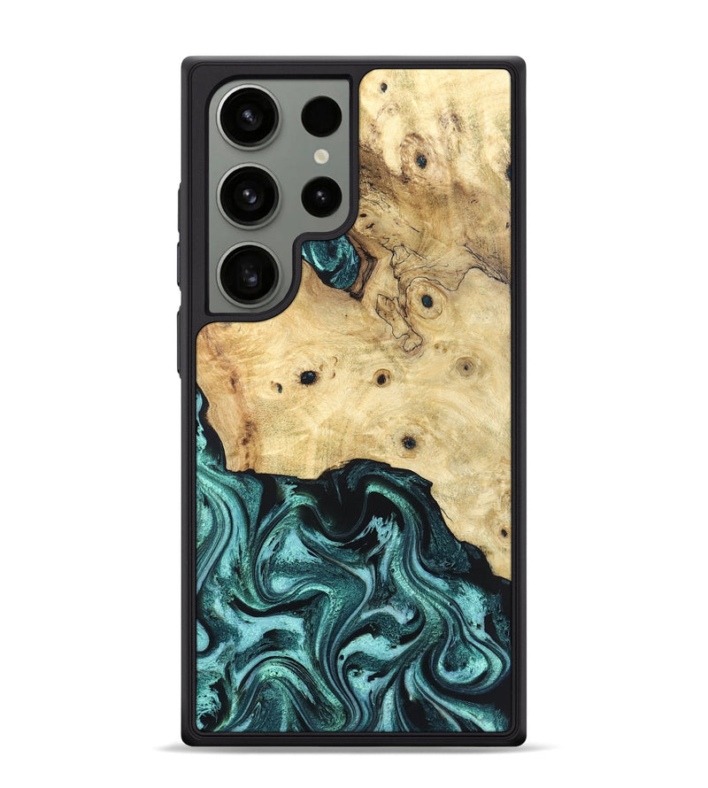 Galaxy S24 Ultra Wood Phone Case - Susanna (Green, 829023)