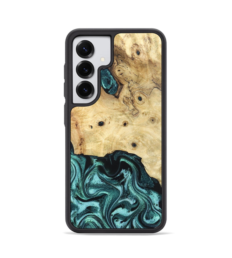 Galaxy S25 Wood Phone Case - Susanna (Green, 829023)