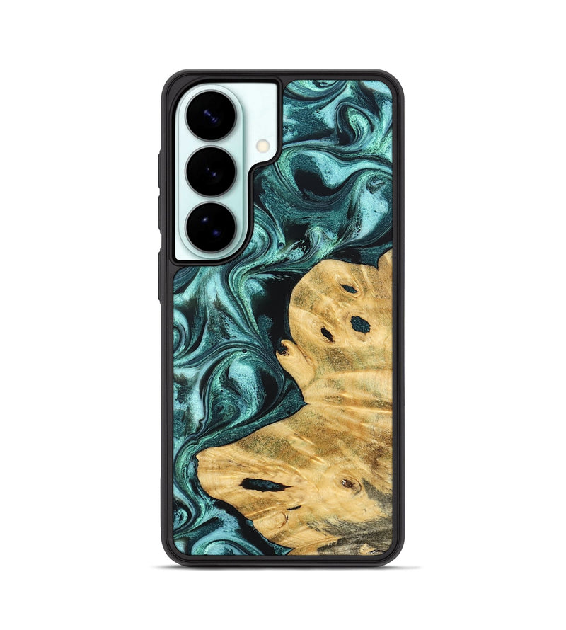 Galaxy S26 Wood Phone Case - Carmelo (Green, 829024)
