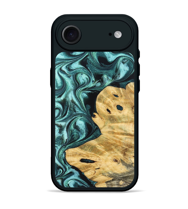 iPhone 17 Air Wood Phone Case - Carmelo (Green, 829024)