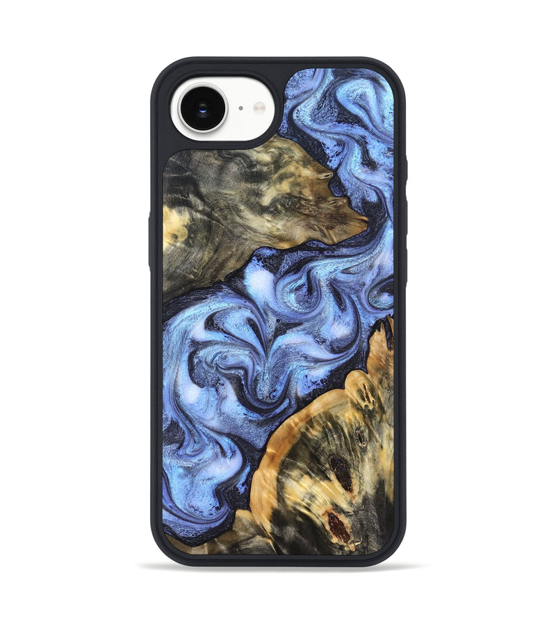 iPhone 17e Wood Phone Case - Lem (Blue, 829034)