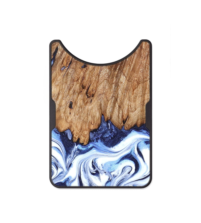 Alloy Wood Wallet - Lonnie (Blue, 829036)