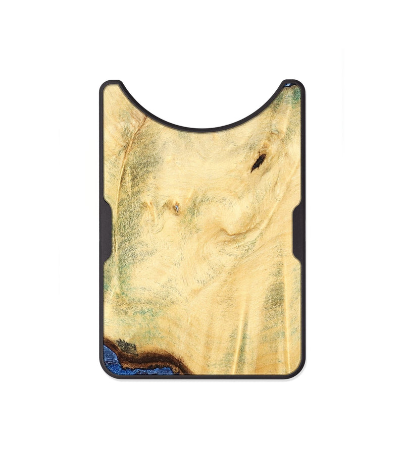 Alloy Wood Wallet - Hollie (Blue, 829060)