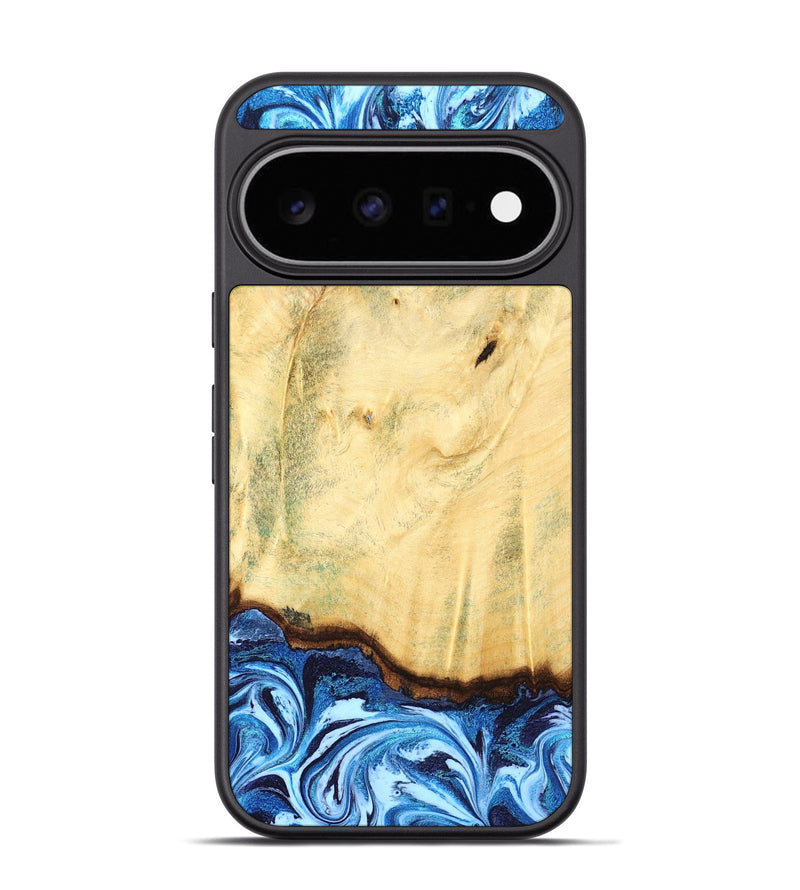 Pixel 11 Pro Wood Phone Case - Hollie (Blue, 829060)