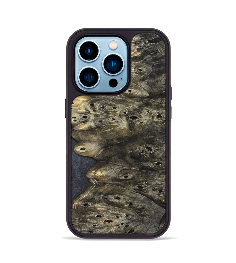 iPhone 14 Pro Wood Phone Case - Azrael (Wood Burl, 829081)