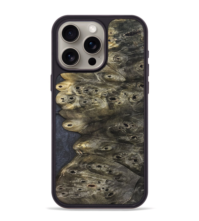 iPhone 15 Pro Max Wood Phone Case - Azrael (Wood Burl, 829081)