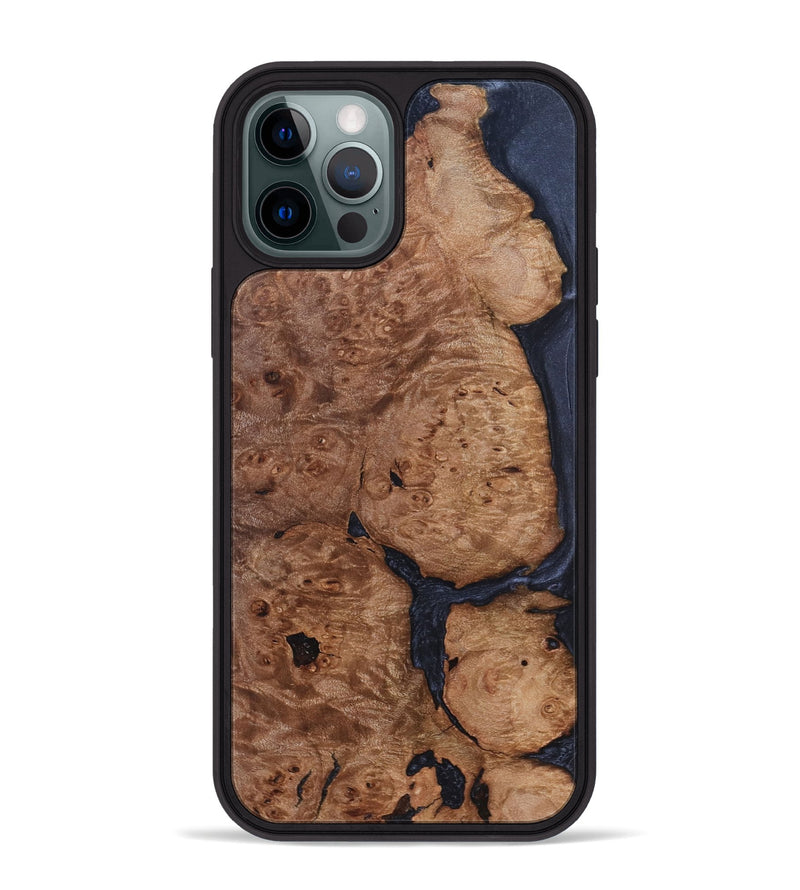 iPhone 12 Pro Max Wood Phone Case - Bryon (Wood Burl, 829083)
