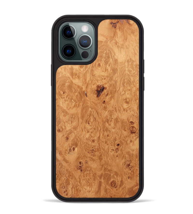 iPhone 12 Pro Max Wood Phone Case - Dario (Wood Burl, 829110)