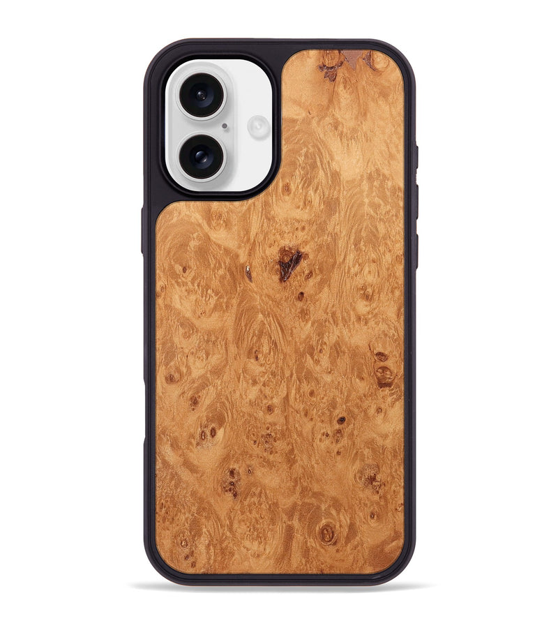 iPhone 16 Plus Wood Phone Case - Dario (Wood Burl, 829110)