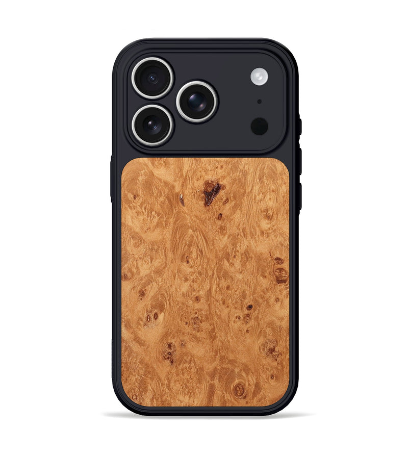 iPhone 17 Pro Wood Phone Case - Dario (Wood Burl, 829110)