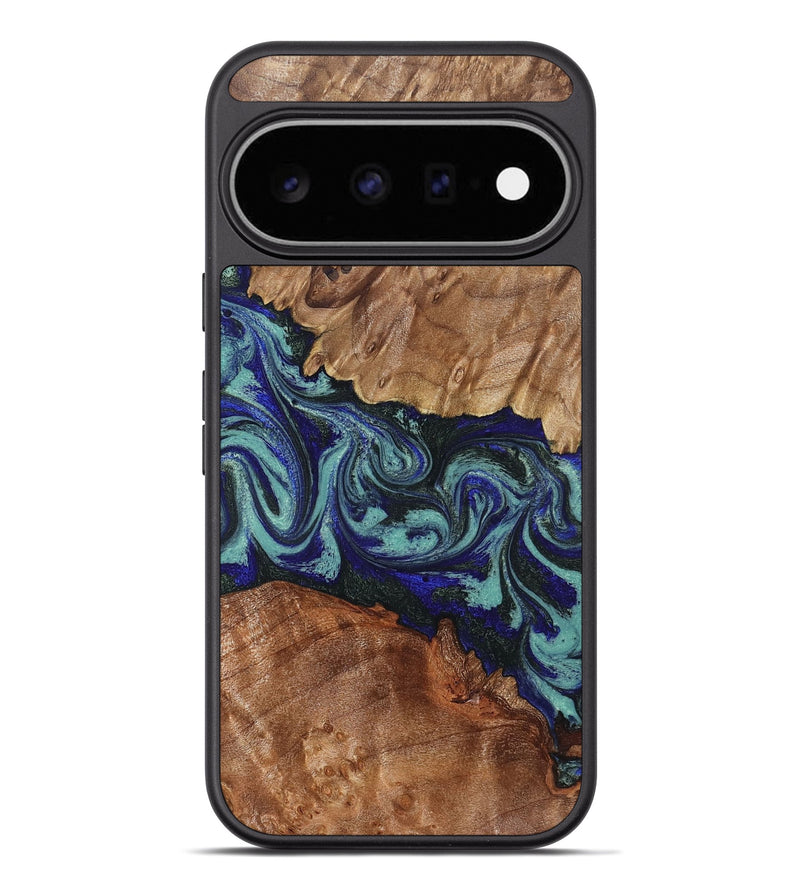 Pixel 11 Pro XL Wood Phone Case - Sasha (Green, 829146)