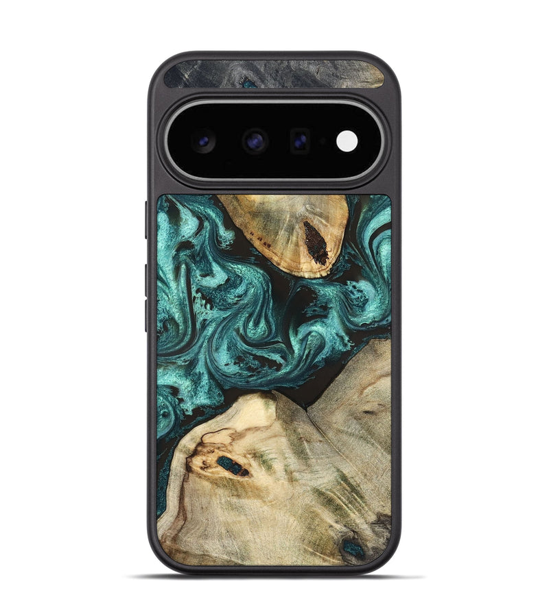 Pixel 11 Wood Phone Case - Frida (Green, 829160)