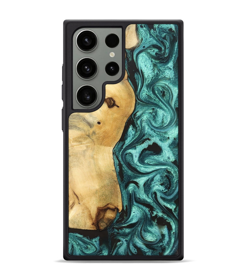 Galaxy S24 Ultra Wood Phone Case - Marcy (Green, 829164)
