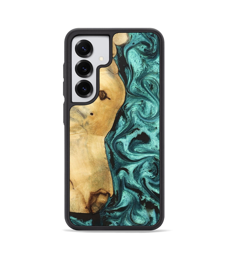 Galaxy S25 Wood Phone Case - Marcy (Green, 829164)