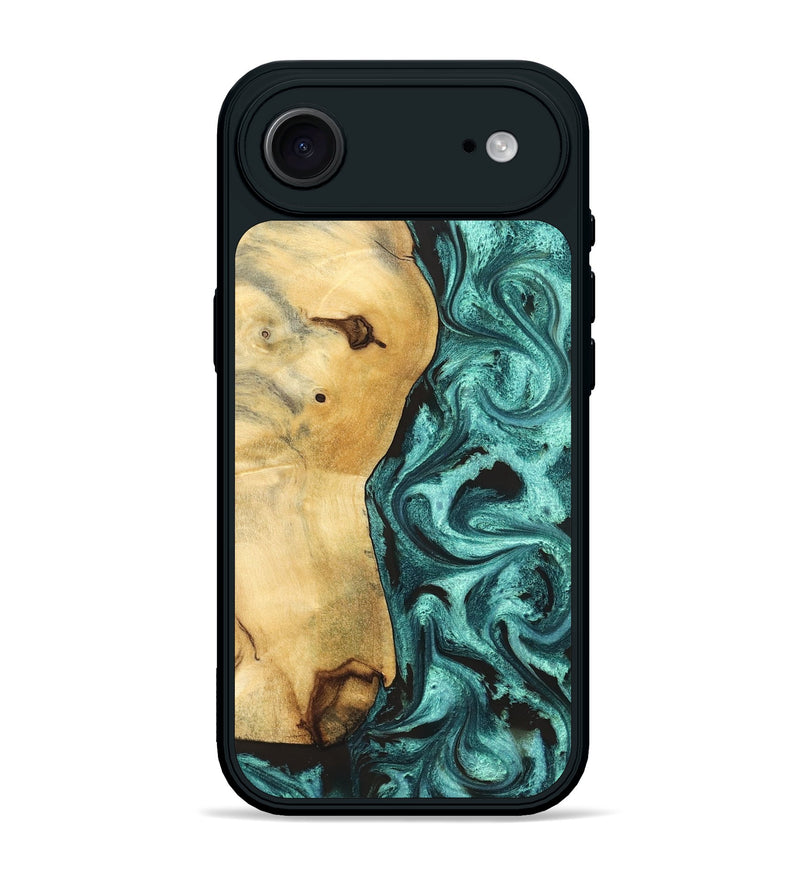 iPhone 17 Air Wood Phone Case - Marcy (Green, 829164)