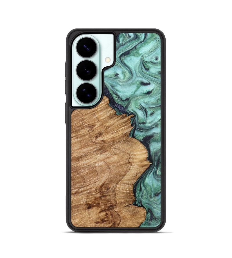 Galaxy S26 Wood Phone Case - Della (Green, 829166)