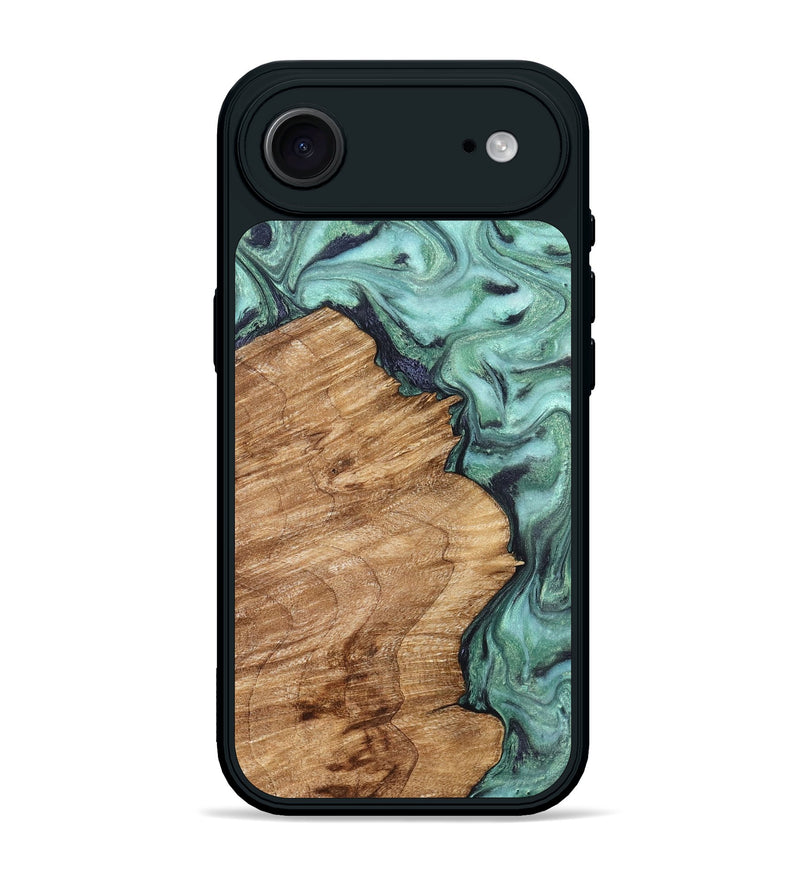 iPhone 17 Air Wood Phone Case - Della (Green, 829166)