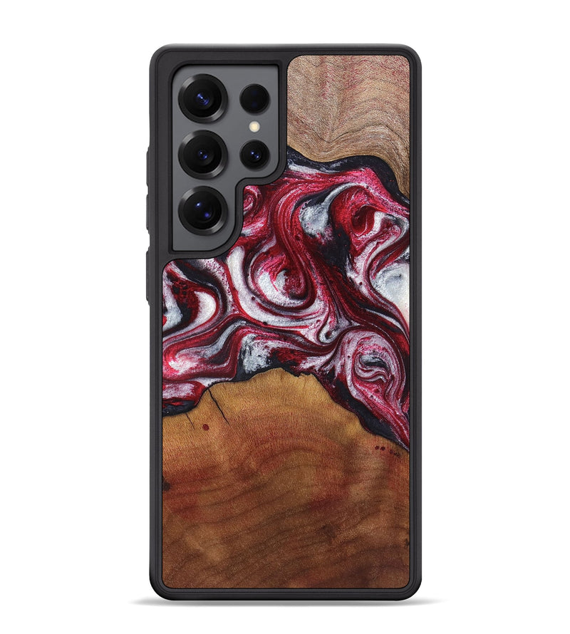 Galaxy S25 Ultra Wood Phone Case - Jaxxon (Red, 829171)