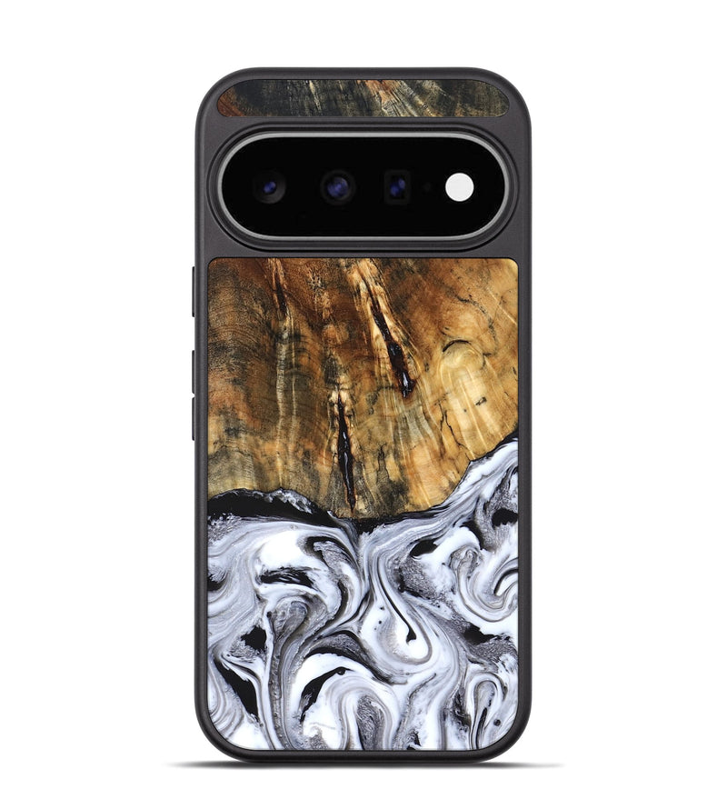 Pixel 11 Wood Phone Case - Haiden (Black & White, 829181)