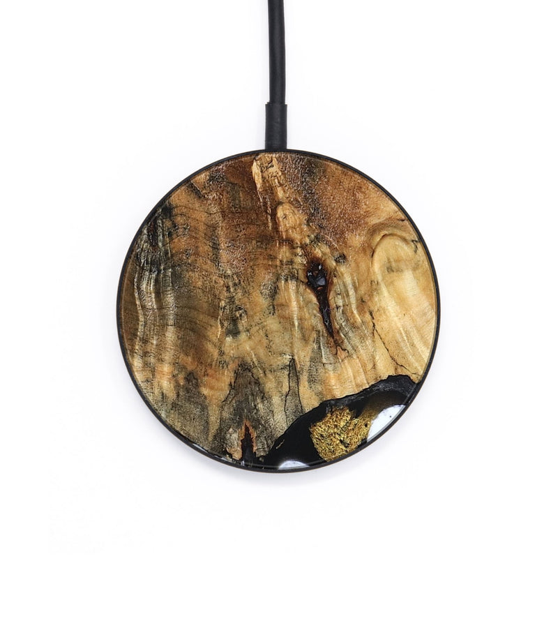 Circle Wood Wireless Charger - Wayne (Black & White, 829183)