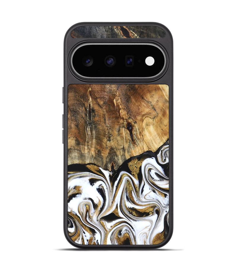 Pixel 11 Wood Phone Case - Wayne (Black & White, 829183)