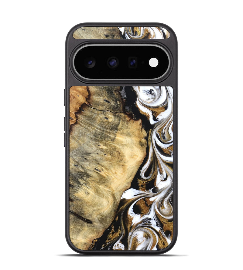 Pixel 11 Wood Phone Case - Garry (Black & White, 829189)