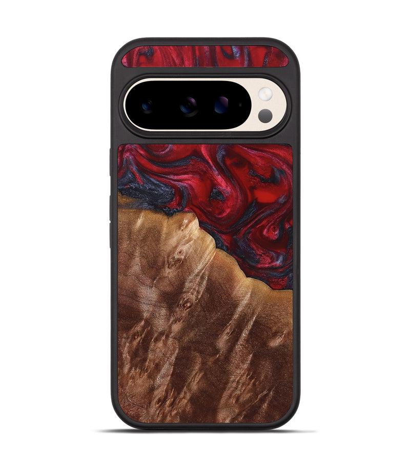 Pixel 10 Wood Phone Case - Gage (Red, 829194)