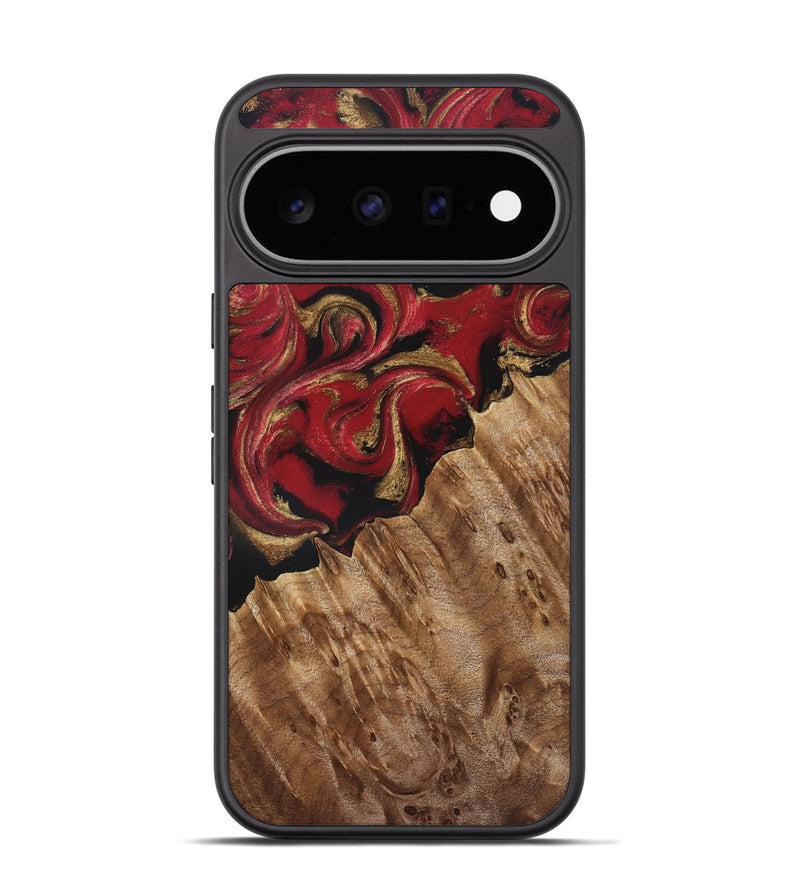 Pixel 11 Wood Phone Case - Violeta (Red, 829196)