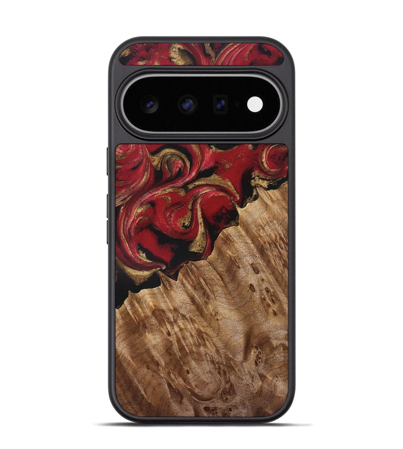 Pixel 11 Pro Wood Phone Case - Violeta (Red, 829196)
