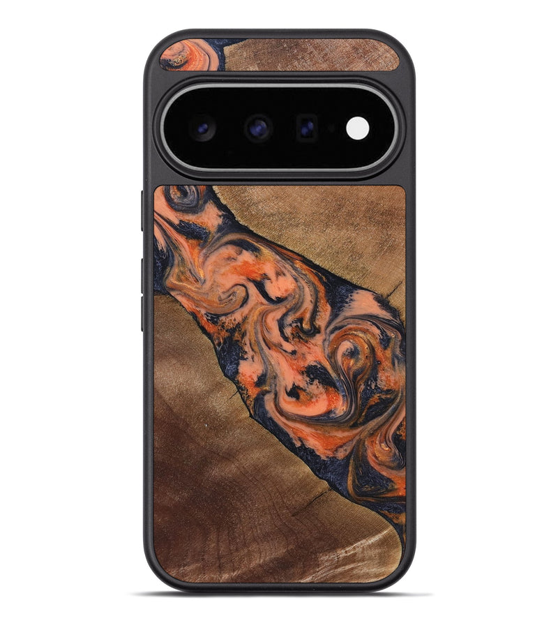 Pixel 11 Pro XL Wood Phone Case - Ronny (Red, 829198)