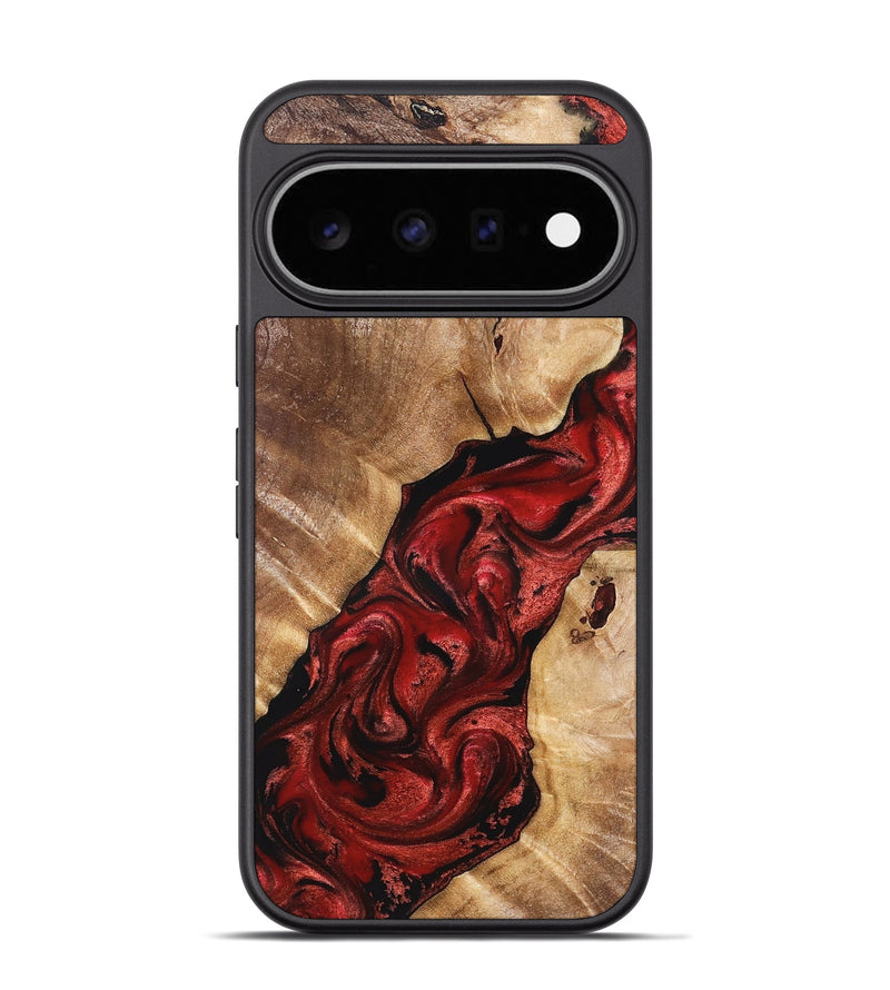 Pixel 11 Pro Wood Phone Case - Kolby (Red, 829199)