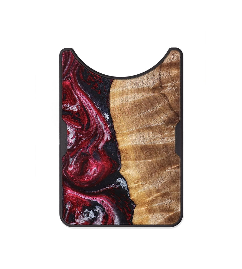 Alloy Wood Wallet - Eileen (Red, 829201)