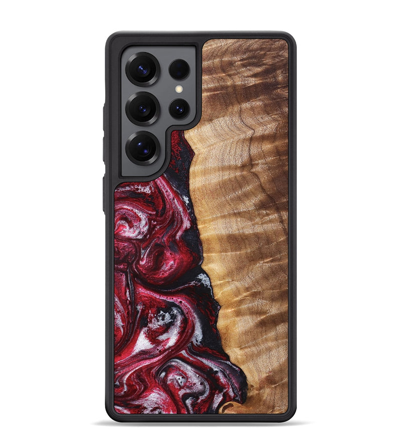 Galaxy S25 Ultra Wood Phone Case - Eileen (Red, 829201)