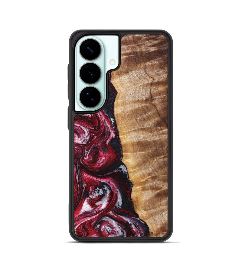 Galaxy S26 Wood Phone Case - Eileen (Red, 829201)