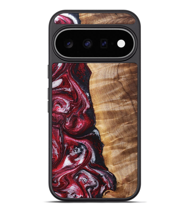 Pixel 11 Pro XL Wood Phone Case - Eileen (Red, 829201)