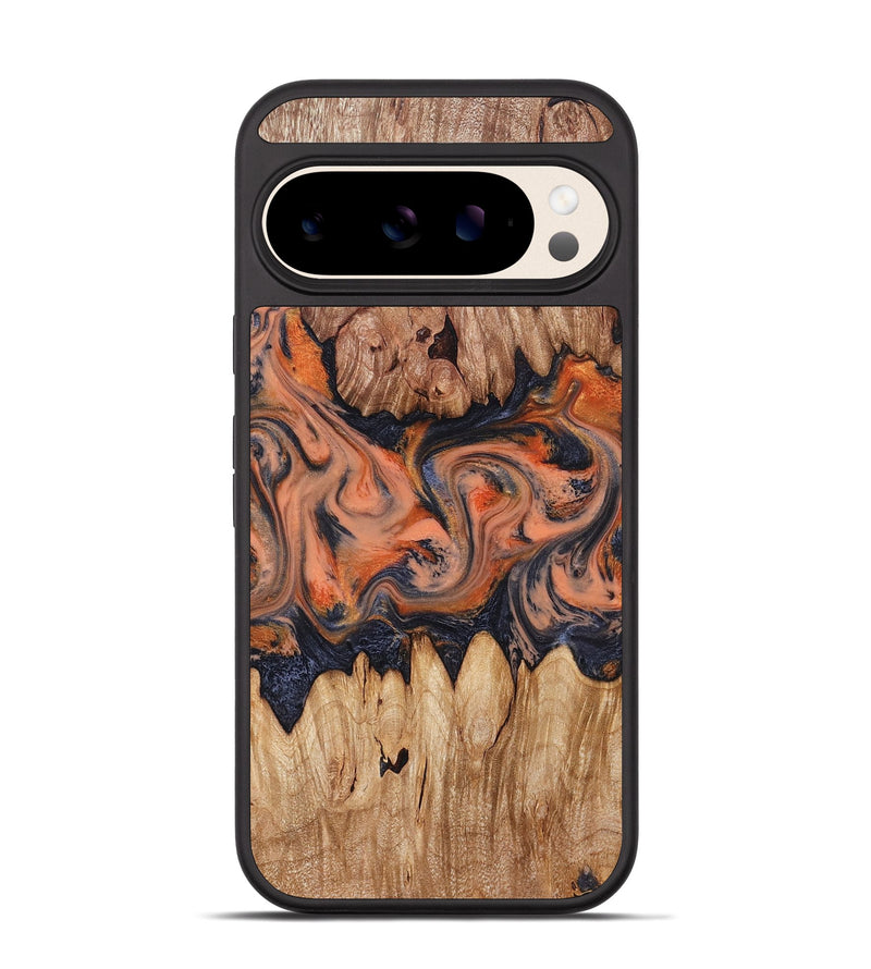 Pixel 10 Wood Phone Case - Wesley (Red, 829203)