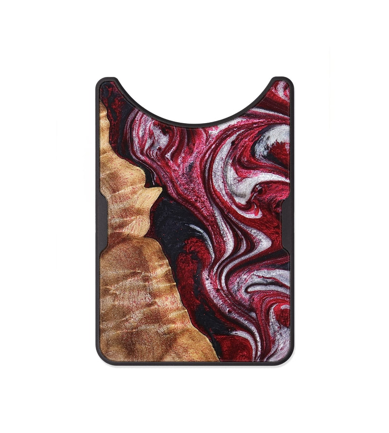 Alloy Wood Wallet - Abigail (Red, 829204)