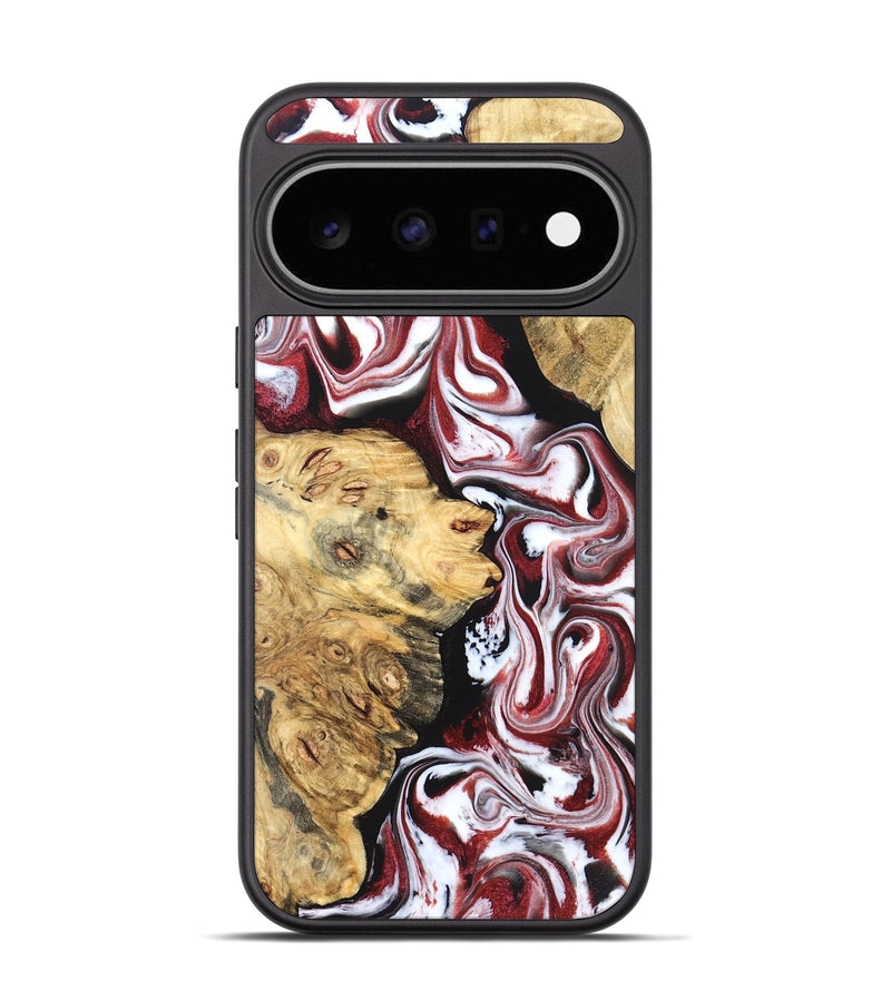 Pixel 11 Wood Phone Case - Carlton (Red, 829205)